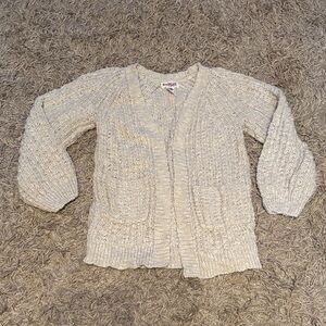 Cat & Jack Cream Knit Cardigan